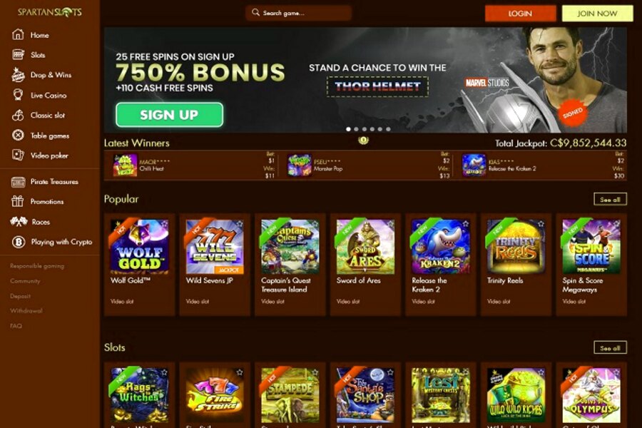 Spartan Slots Casino Sign Up: Join the Action Today!